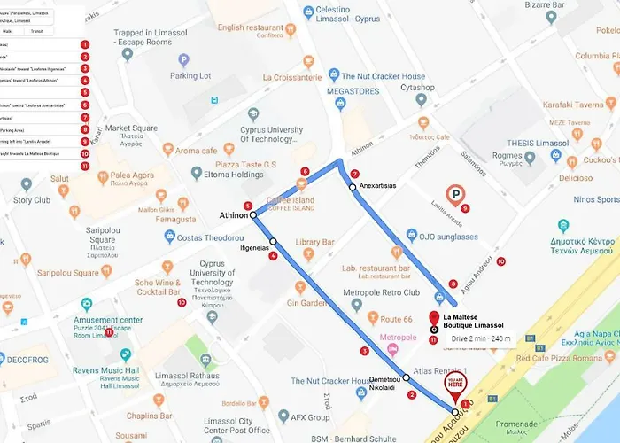 Pensión Old Town Mansion Limassol